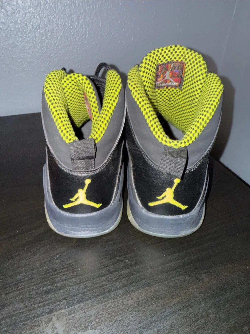 Jordan X Retro Venom High-Top Sneakers